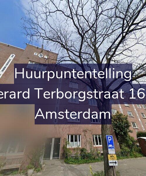 Foto gevel Huurpuntentelling voor Gerard Terborgstraat 16-2, Amsterdam
