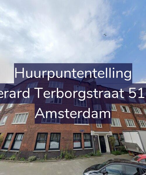 Foto gevel Huurpuntentelling voor Gerard Terborgstraat 51-1, Amsterdam