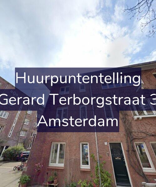 Foto gevel Huurpuntentelling voor Gerard Terborgstraat 3, Amsterdam