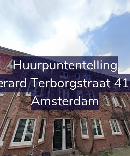 Foto gevel Huurpuntentelling voor Gerard Terborgstraat 41-1, Amsterdam