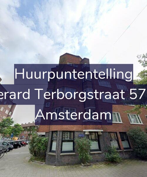 Foto gevel Huurpuntentelling voor Gerard Terborgstraat 57-2, Amsterdam