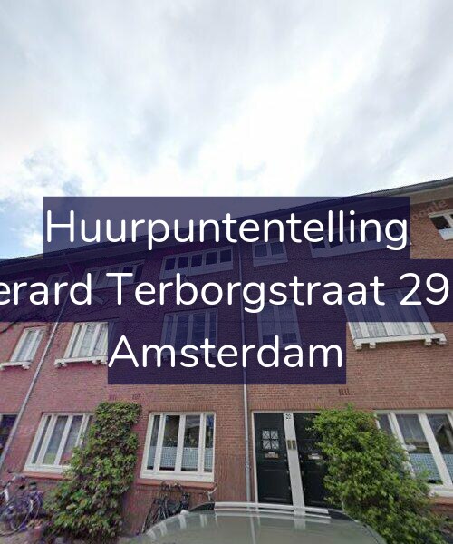 Foto gevel Huurpuntentelling voor Gerard Terborgstraat 29-1, Amsterdam
