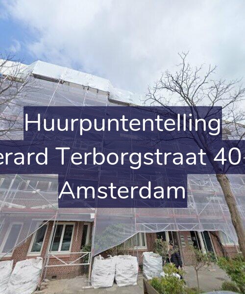 Foto gevel Huurpuntentelling voor Gerard Terborgstraat 40-H, Amsterdam