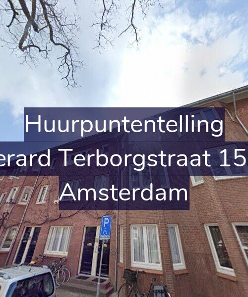Foto gevel Huurpuntentelling voor Gerard Terborgstraat 15-1, Amsterdam