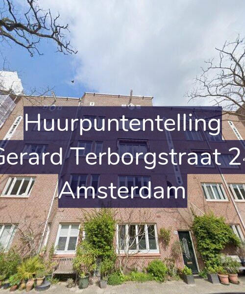 Foto gevel Huurpuntentelling voor Gerard Terborgstraat 24, Amsterdam