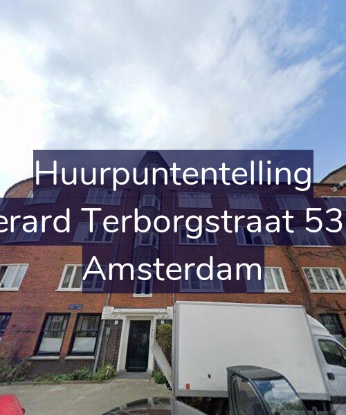 Foto gevel Huurpuntentelling voor Gerard Terborgstraat 53-1, Amsterdam
