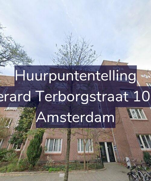 Foto gevel Huurpuntentelling voor Gerard Terborgstraat 10-2, Amsterdam