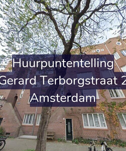 Foto gevel Huurpuntentelling voor Gerard Terborgstraat 2, Amsterdam