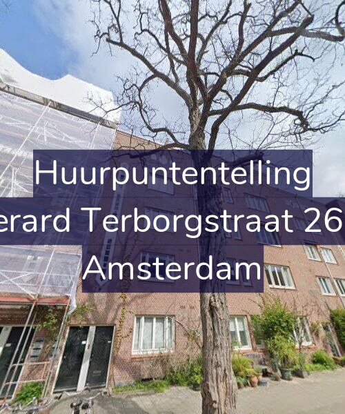 Foto gevel Huurpuntentelling voor Gerard Terborgstraat 26-1, Amsterdam