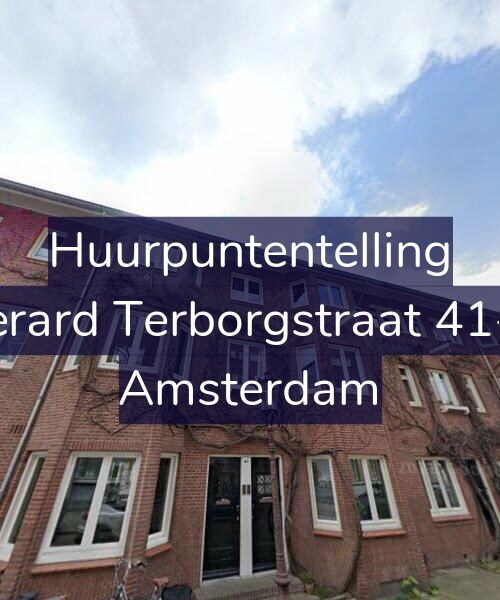 Foto gevel Huurpuntentelling voor Gerard Terborgstraat 41-H, Amsterdam