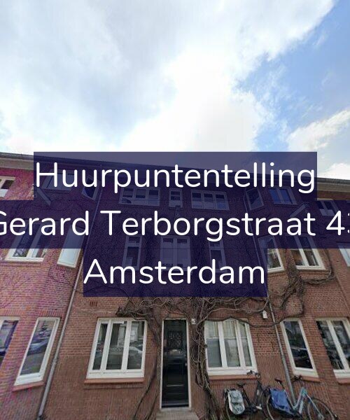 Foto gevel Huurpuntentelling voor Gerard Terborgstraat 43, Amsterdam
