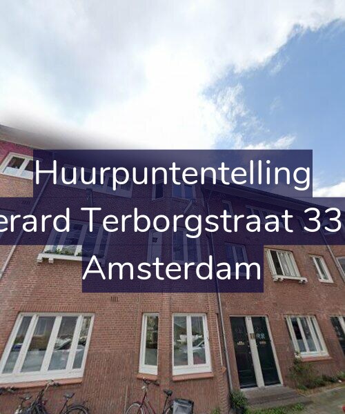 Foto gevel Huurpuntentelling voor Gerard Terborgstraat 33-1, Amsterdam