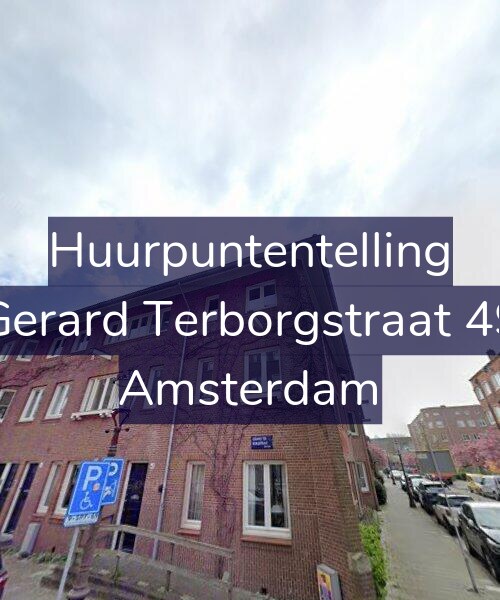 Foto gevel Huurpuntentelling voor Gerard Terborgstraat 49, Amsterdam