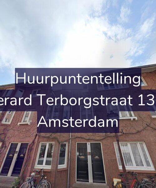 Foto gevel Huurpuntentelling voor Gerard Terborgstraat 13-1, Amsterdam