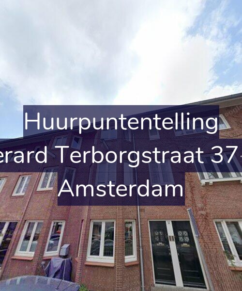 Foto gevel Huurpuntentelling voor Gerard Terborgstraat 37-H, Amsterdam