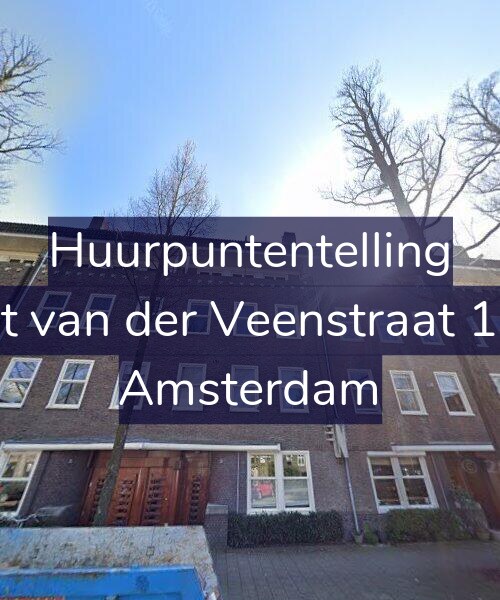 Foto gevel Huurpuntentelling voor Gerrit van der Veenstraat 137-3, Amsterdam
