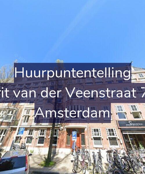 Foto gevel Huurpuntentelling voor Gerrit van der Veenstraat 78-1, Amsterdam