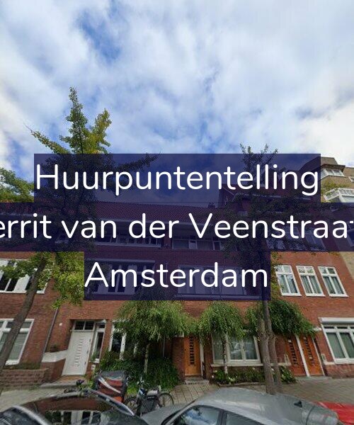 Foto gevel Huurpuntentelling voor Gerrit van der Veenstraat 6, Amsterdam