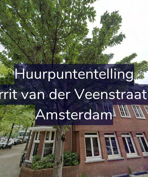 Foto gevel Huurpuntentelling voor Gerrit van der Veenstraat 25, Amsterdam