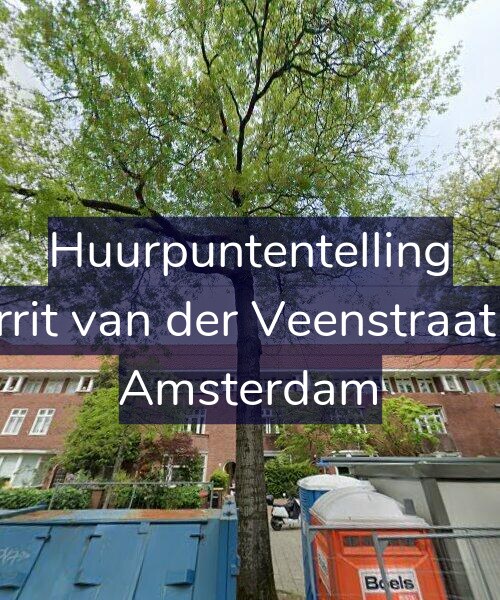 Foto gevel Huurpuntentelling voor Gerrit van der Veenstraat 26, Amsterdam