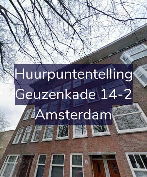 Foto gevel Huurpuntentelling voor Geuzenkade 14-2, Amsterdam