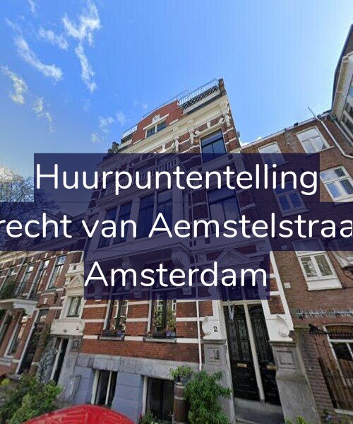 Foto gevel Huurpuntentelling voor Gijsbrecht van Aemstelstraat 2-A, Amsterdam