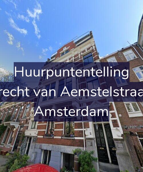 Foto gevel Huurpuntentelling voor Gijsbrecht van Aemstelstraat 2-B, Amsterdam