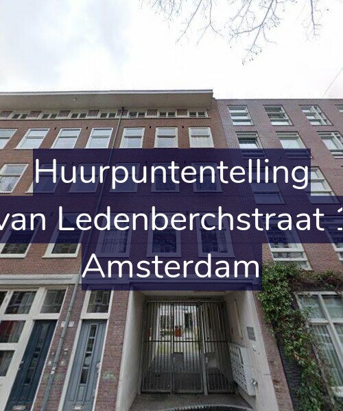 Foto gevel Huurpuntentelling voor Gillis van Ledenberchstraat 118-A, Amsterdam