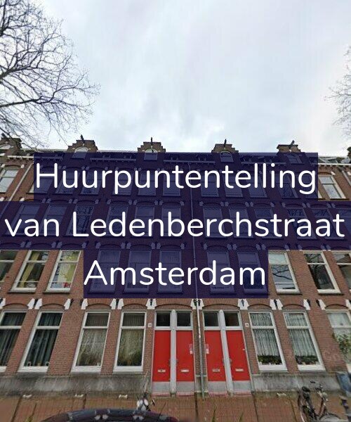 Foto gevel Huurpuntentelling voor Gillis van Ledenberchstraat 89-3, Amsterdam