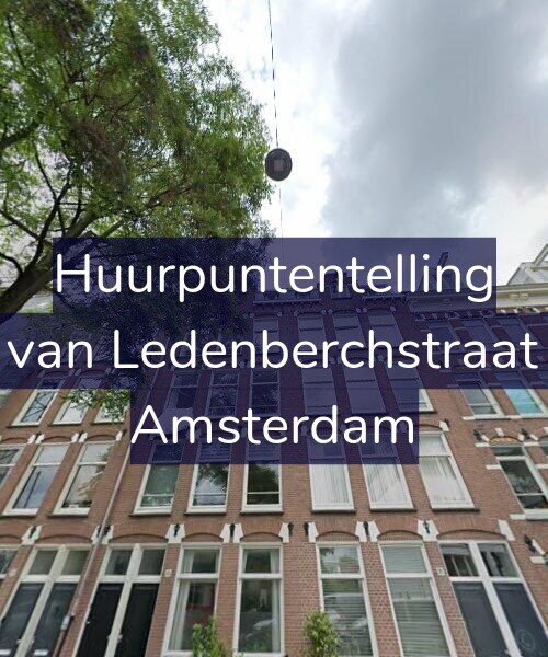 Foto gevel Huurpuntentelling voor Gillis van Ledenberchstraat 95-3, Amsterdam