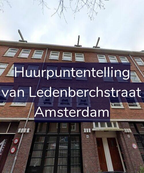 Foto gevel Huurpuntentelling voor Gillis van Ledenberchstraat 36-K, Amsterdam
