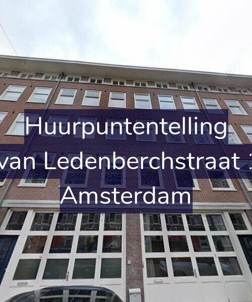 Foto gevel Huurpuntentelling voor Gillis van Ledenberchstraat 124-2, Amsterdam
