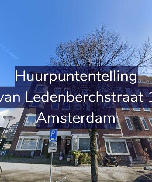 Foto gevel Huurpuntentelling voor Gillis van Ledenberchstraat 120-D, Amsterdam