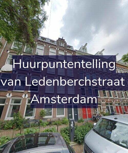 Foto gevel Huurpuntentelling voor Gillis van Ledenberchstraat 97-H, Amsterdam