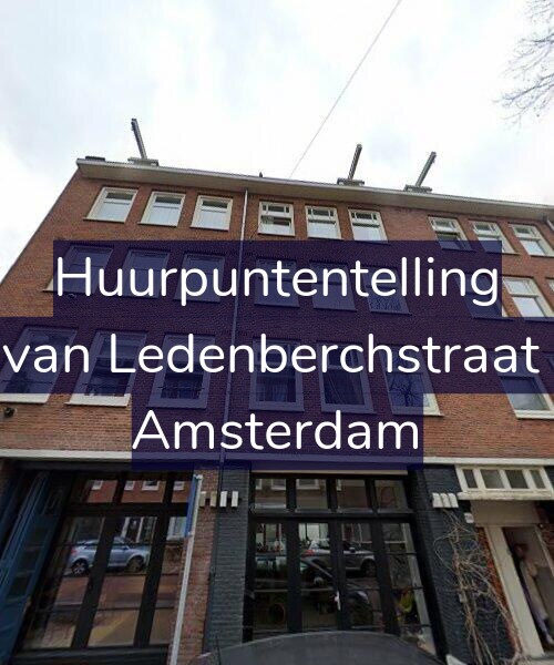 Foto gevel Huurpuntentelling voor Gillis van Ledenberchstraat 58-H, Amsterdam