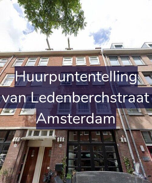Foto gevel Huurpuntentelling voor Gillis van Ledenberchstraat 24-1, Amsterdam