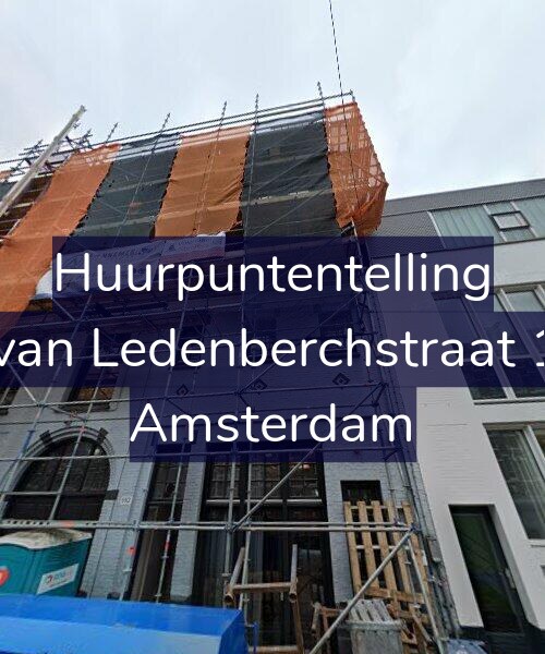 Foto gevel Huurpuntentelling voor Gillis van Ledenberchstraat 110-G, Amsterdam