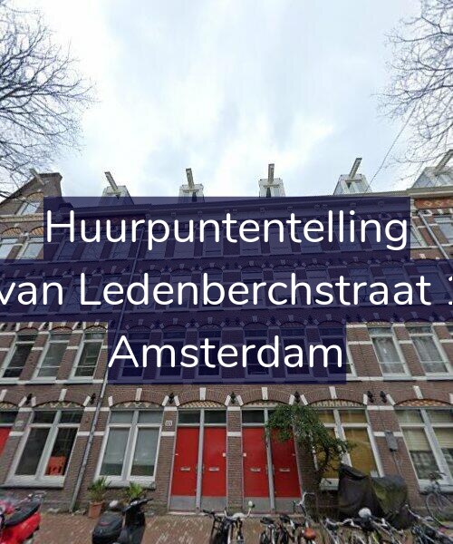 Foto gevel Huurpuntentelling voor Gillis van Ledenberchstraat 121-2, Amsterdam