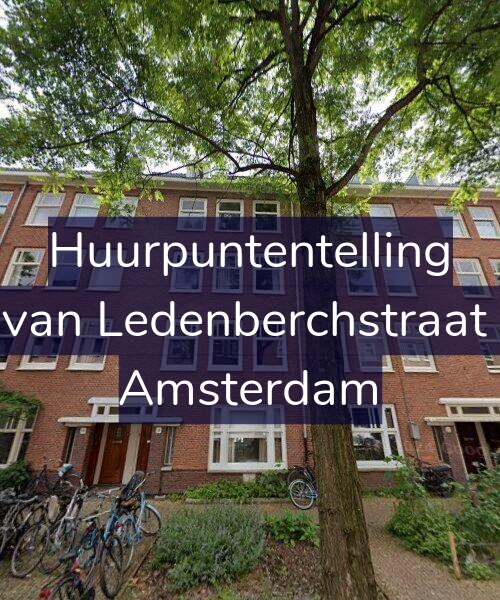 Foto gevel Huurpuntentelling voor Gillis van Ledenberchstraat 31-H, Amsterdam