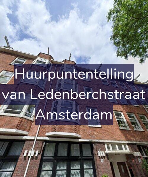 Foto gevel Huurpuntentelling voor Gillis van Ledenberchstraat 50-3, Amsterdam