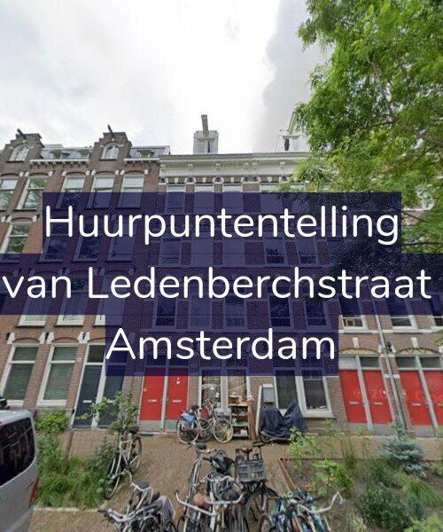 Foto gevel Huurpuntentelling voor Gillis van Ledenberchstraat 99-H, Amsterdam