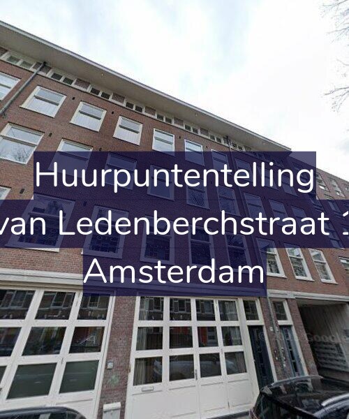 Foto gevel Huurpuntentelling voor Gillis van Ledenberchstraat 124-H, Amsterdam