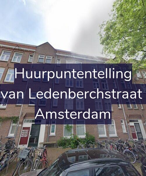 Foto gevel Huurpuntentelling voor Gillis van Ledenberchstraat 15-H, Amsterdam