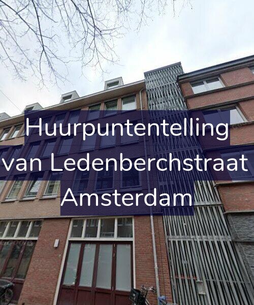 Foto gevel Huurpuntentelling voor Gillis van Ledenberchstraat 20-A, Amsterdam
