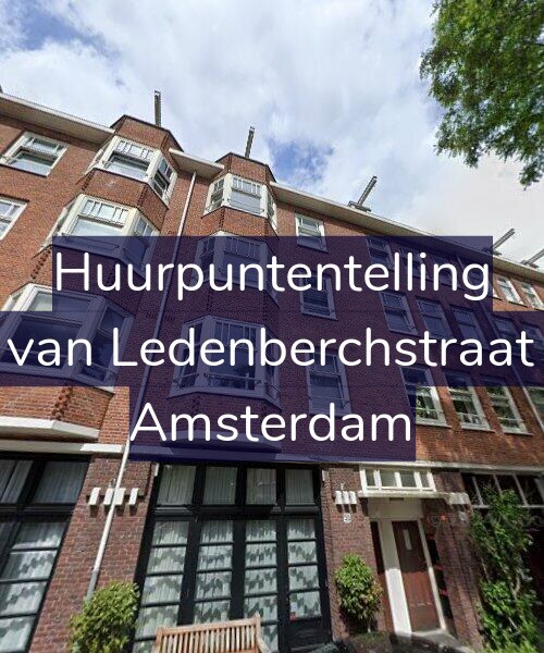 Foto gevel Huurpuntentelling voor Gillis van Ledenberchstraat 50-1, Amsterdam