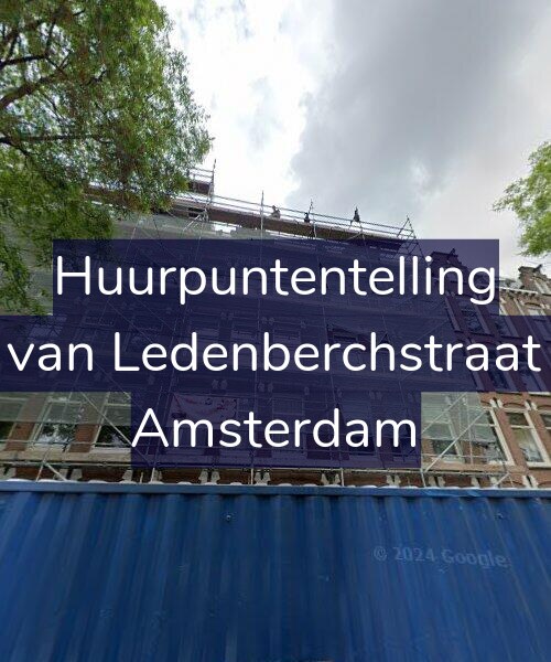 Foto gevel Huurpuntentelling voor Gillis van Ledenberchstraat 89-1, Amsterdam