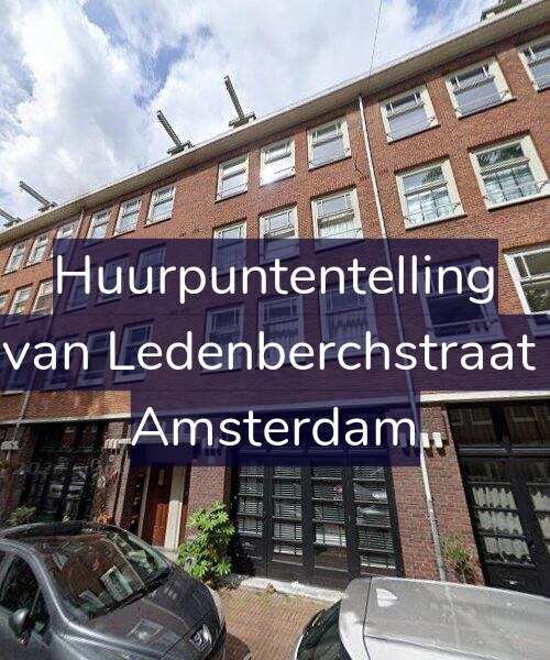 Foto gevel Huurpuntentelling voor Gillis van Ledenberchstraat 28-H, Amsterdam