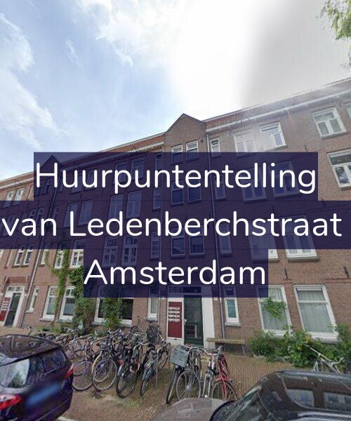 Foto gevel Huurpuntentelling voor Gillis van Ledenberchstraat 13-H, Amsterdam