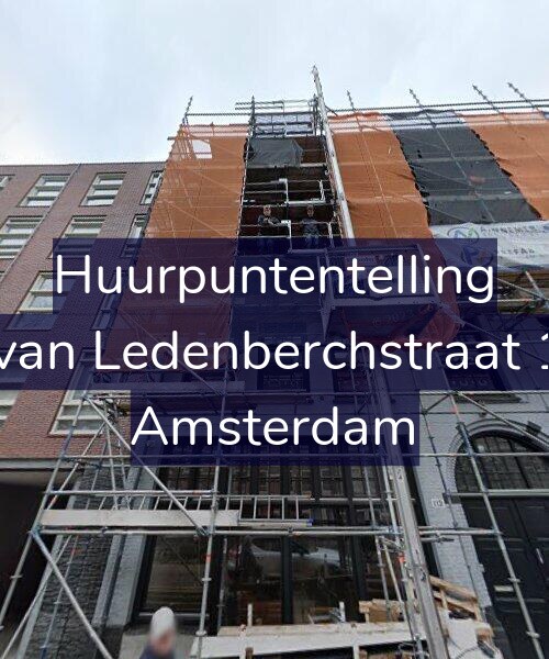 Foto gevel Huurpuntentelling voor Gillis van Ledenberchstraat 116-C, Amsterdam