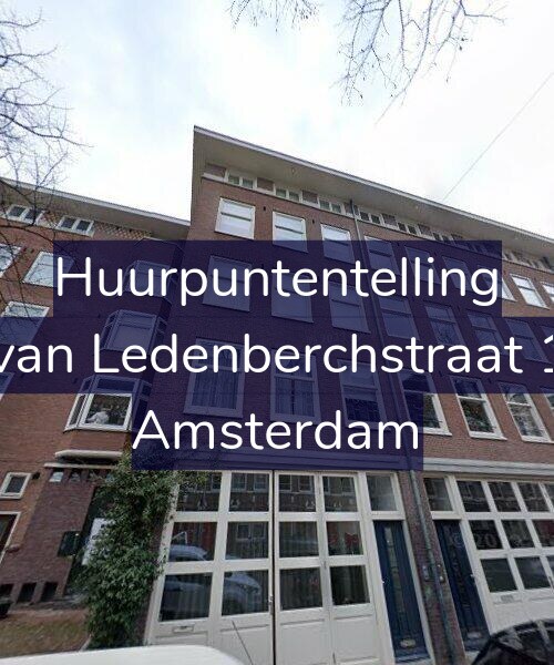 Foto gevel Huurpuntentelling voor Gillis van Ledenberchstraat 128-H, Amsterdam